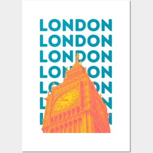 London Travel Posters and Art